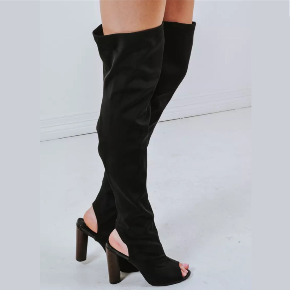 Cape Robbin 'Connie' Thigh High Boots - Picture 4 of 5